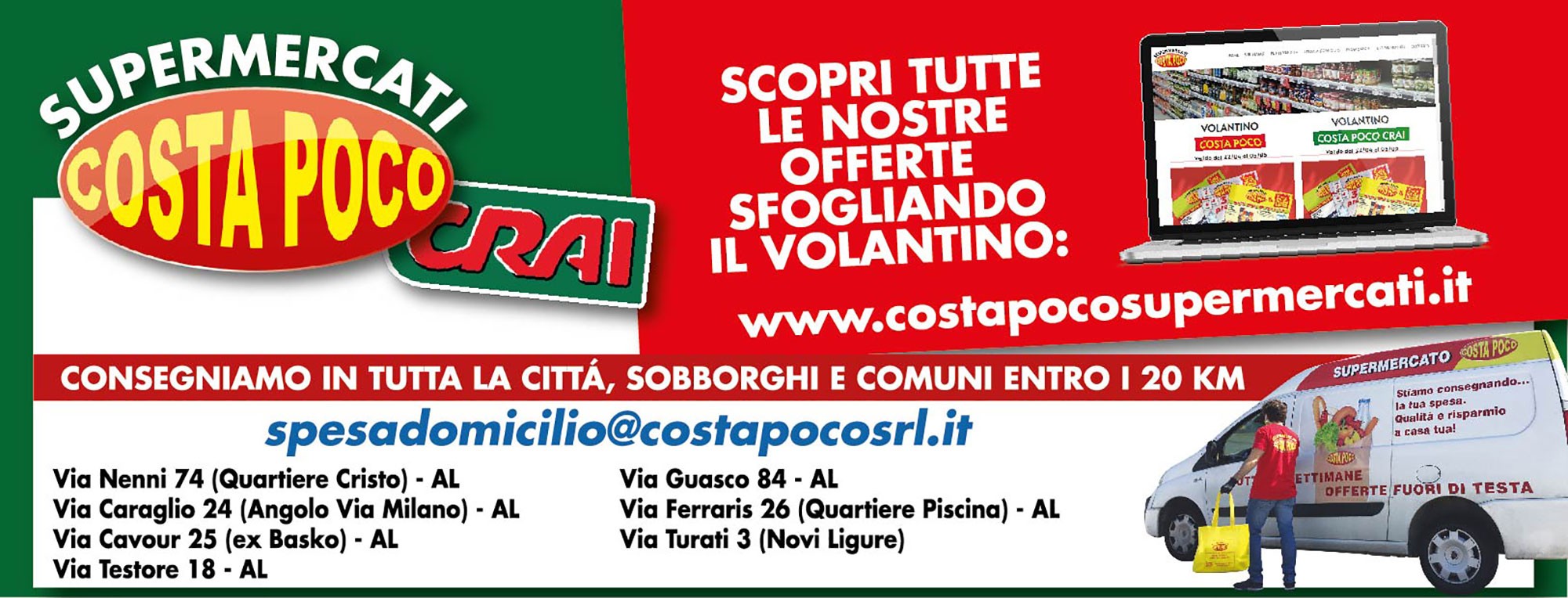 Promozioni Supermercati Costa Poco